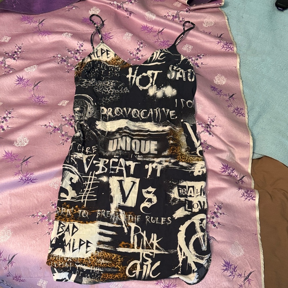 Victoria’s Secret/Balmain slip dress